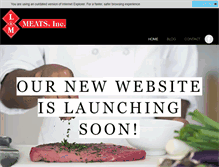 Tablet Screenshot of lmmeats.com